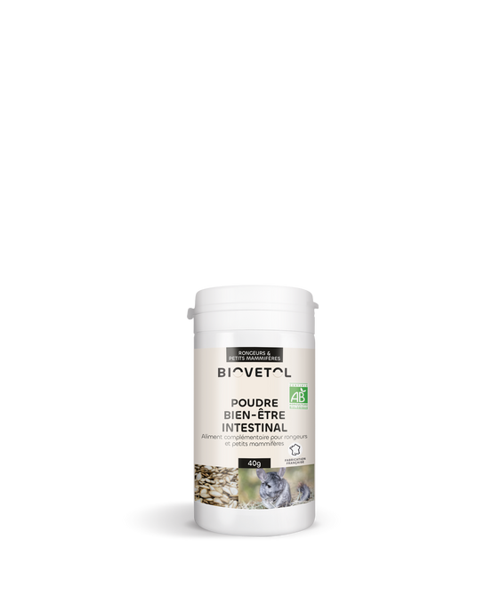 Biovetol - Poudre Hygiène intestinale Bio rongeurs - 40g - Image 1