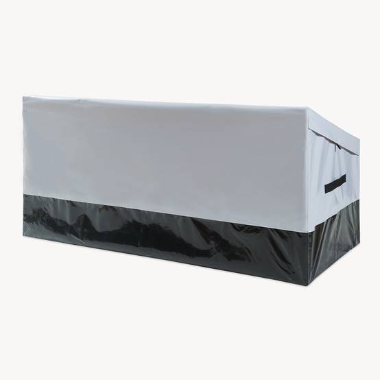 Casa.Pro - Boîte de rangement d'extérieur Alanno 560 L 155 x 64 cm gris noir casa.pro - Image 6