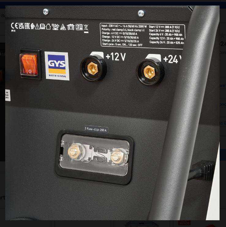 Chargeur Démarreur GYS Diag-Startium 60-24 026520 Gys - Imagen 4