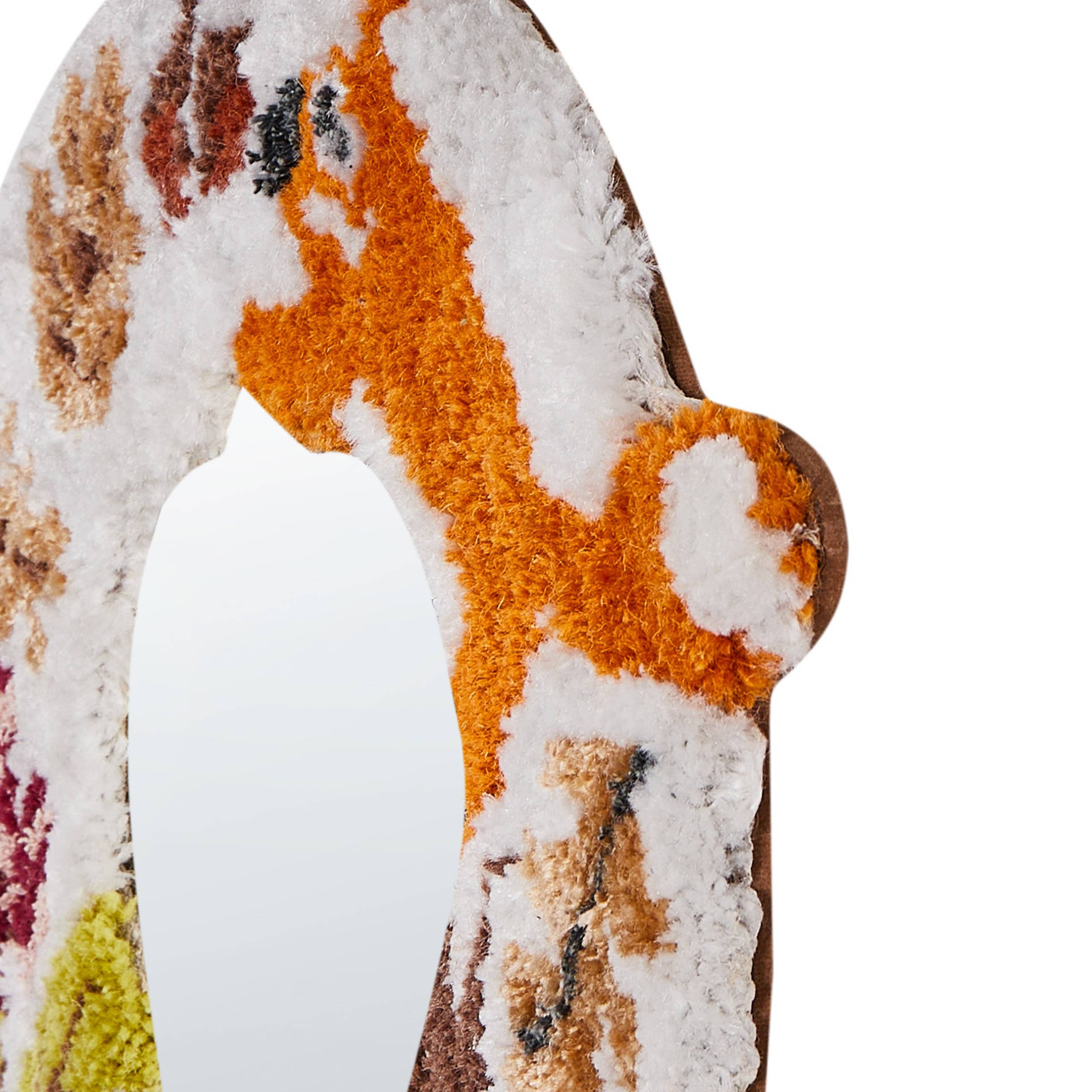 Beliani - Miroir Coton Blanc BORITI - 51x3x40- Beliani - Image 6