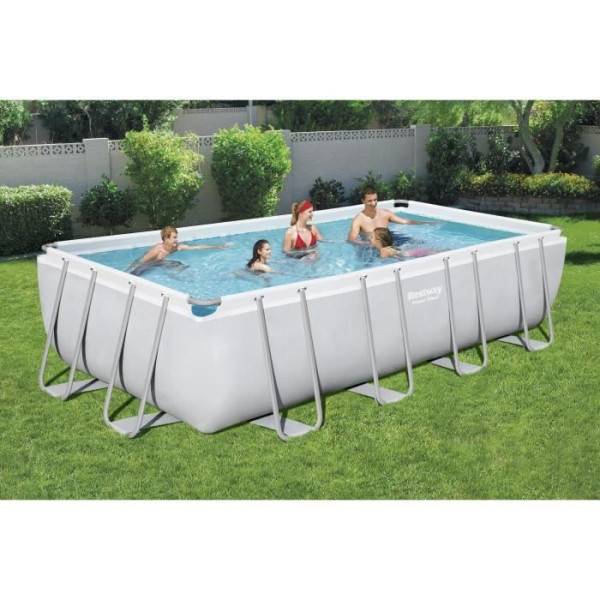 Bestway - Piscine Power Steel Bestway 549x274x122 Structure Acier Renforcée, Kit Complet - Bestway - Image 2