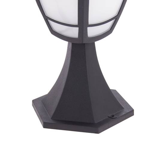 Xanlite - Borne filaire noire rétro IP44, culot E27, 40W max - BOFE40WNRET - Image 6