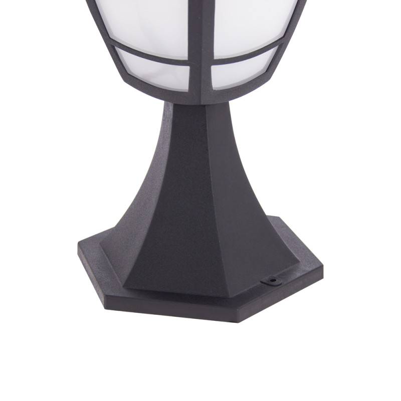 Xanlite - Borne filaire noire rétro IP44, culot E27, 40W max - BOFE40WNRET - Image 6