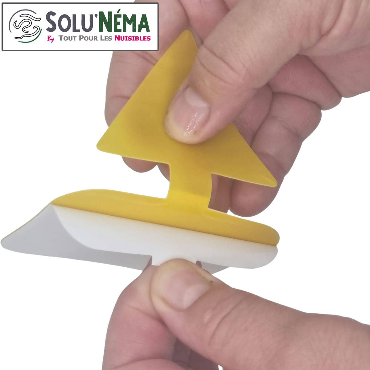 Solu'Néma - 10 Pièges Collants Jaunes pour Mouches du Terreau, Mouches des Fruits, Moucherons, Design XXL - Image 4