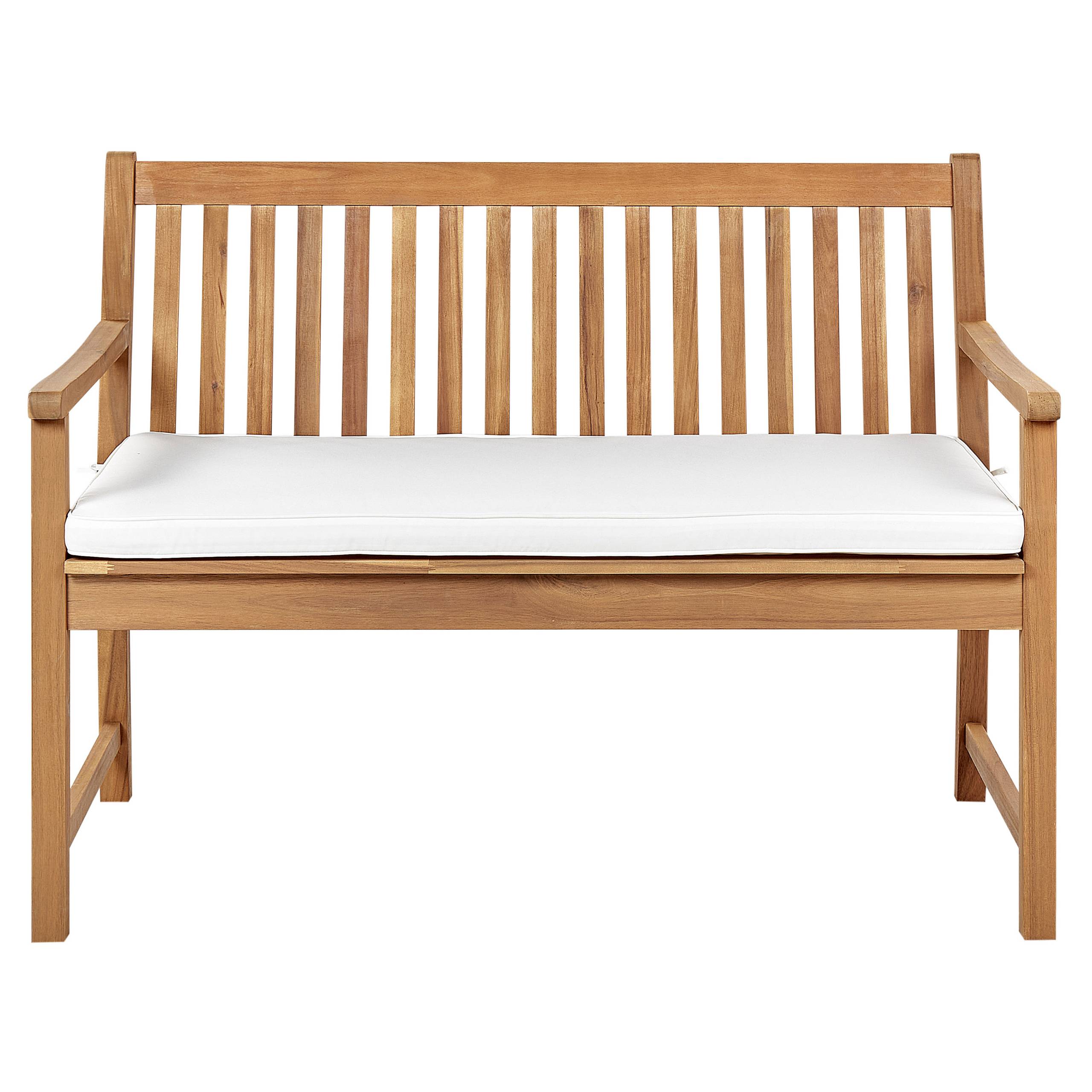 Beliani - Coussin d'assise d'extérieur Polyester Blanc cassé VIVARA - Beliani - Imagen 4