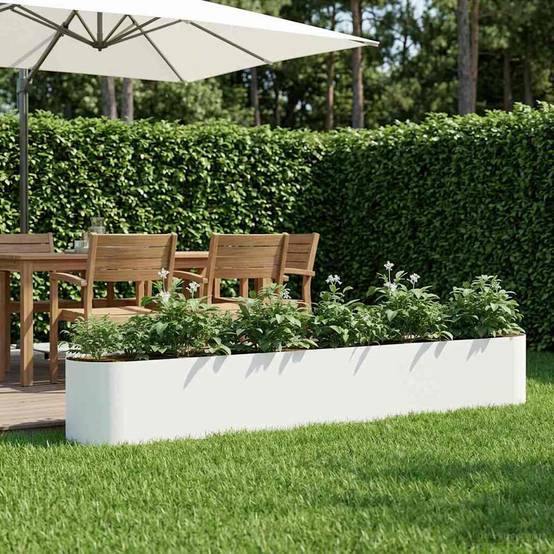 ComfortXL - Long Bac à Légumes Acier pour Jardinage Extérieur Croissance Saine 280cm - ComfortXL Outdoor Living - Image 1