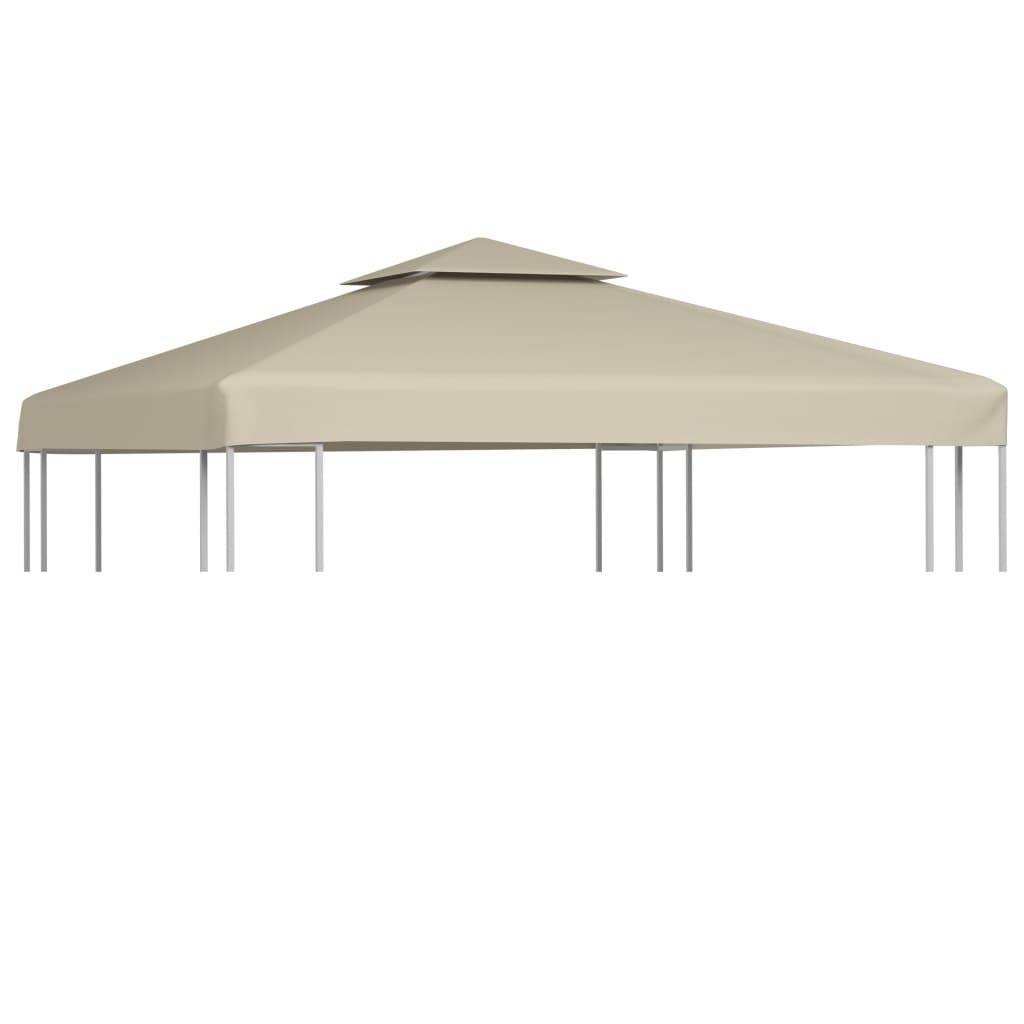 Pergola polyester beige 3 x 3 m - Prolenta premium p342.1 - Image 2
