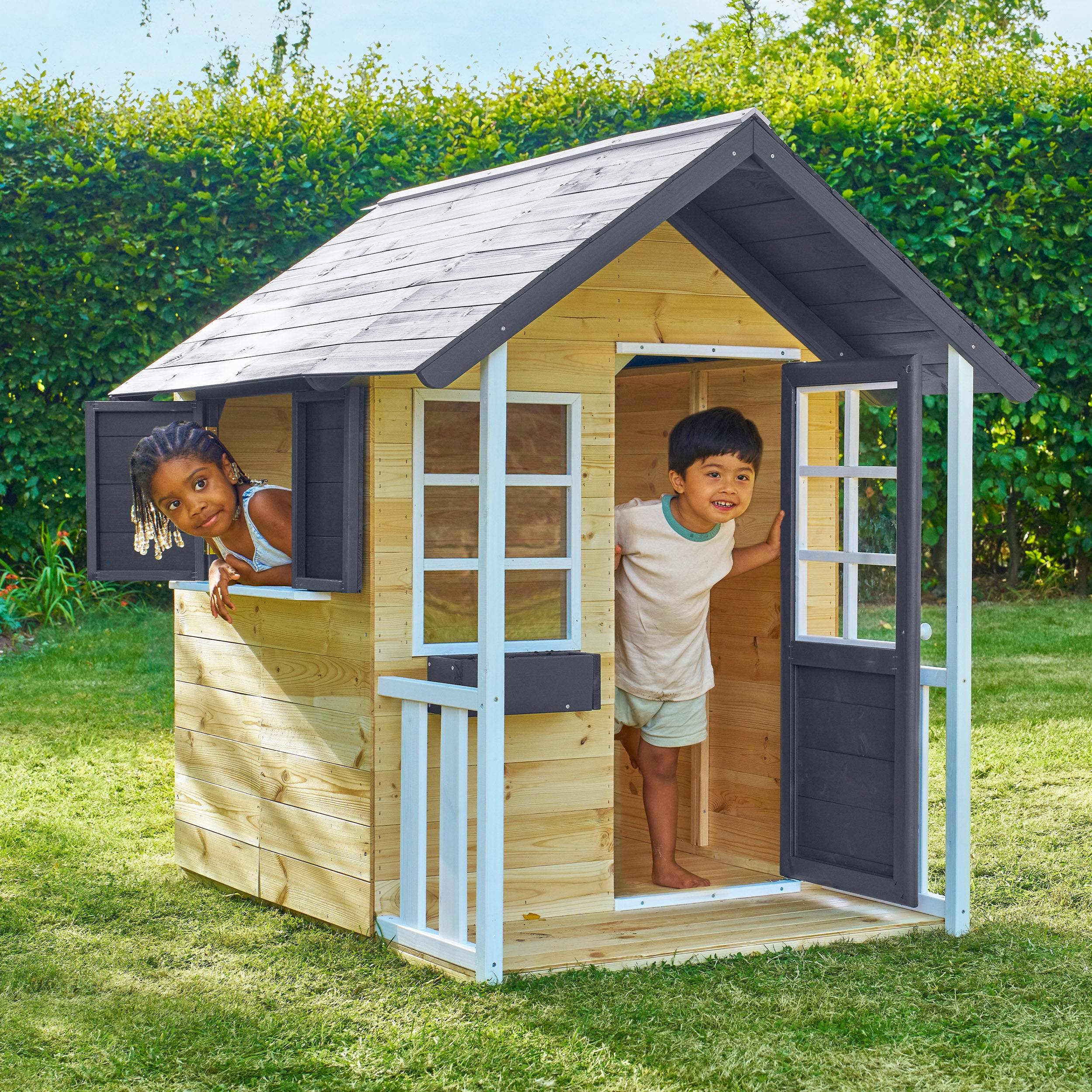 Maisonnette modulable JACINTHES en bois FSC® - Image 1