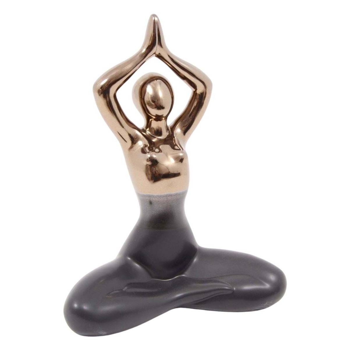 Drimmer - Statuette yoga en céramique Zoya - Image 1