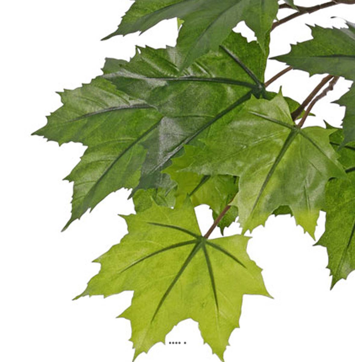 Artificielles - Branche de feuilles d'érable artificiel extérieur H 72 cm - Imagen 2