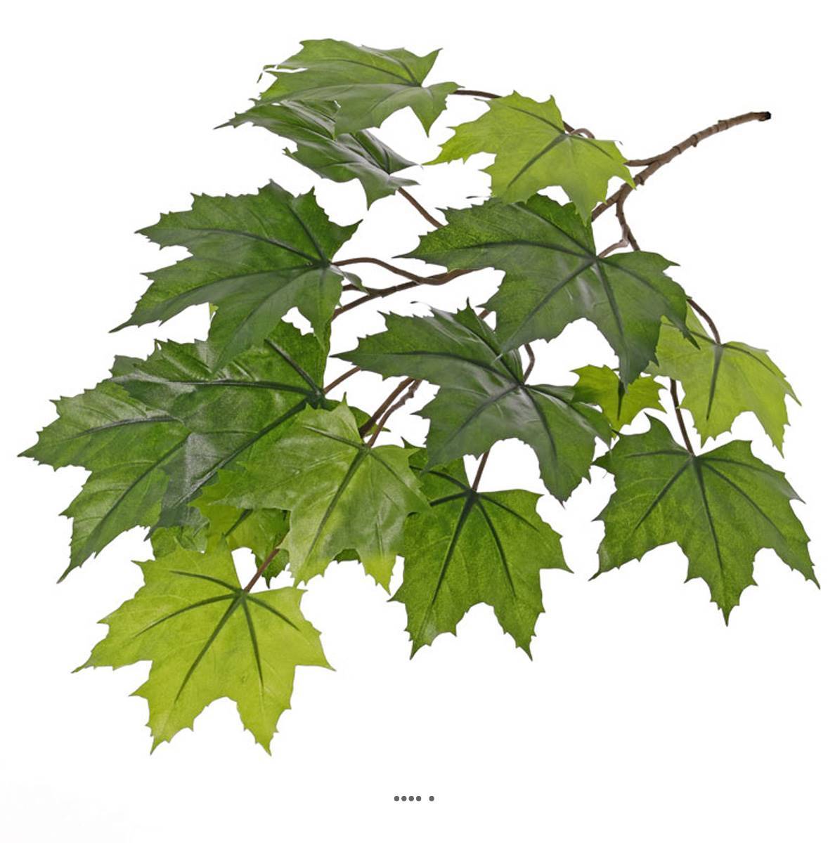 Artificielles - Branche de feuilles d'érable artificiel extérieur H 72 cm - Imagen 1