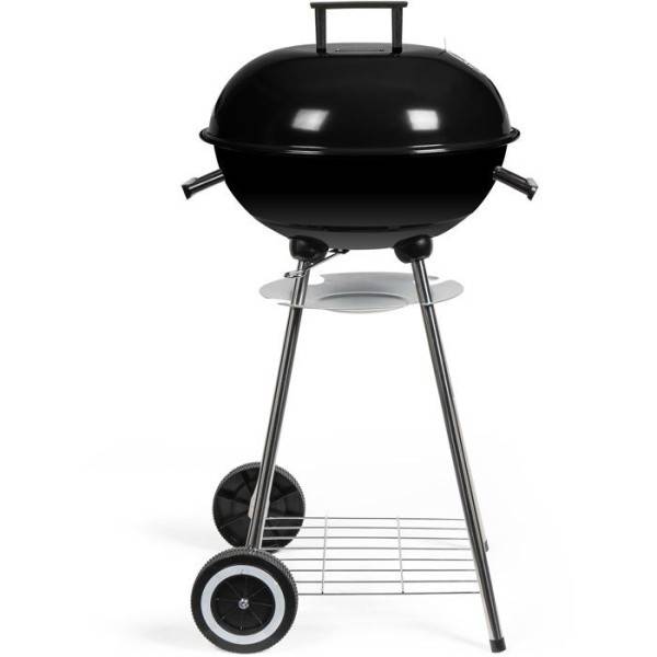Livoo - Barbecue a charbon - LIVOO - DOC172N - Surface de cuisson Ø 41 cm - Grille en acier chromé - Cuve et couvercle en acier émail - Image 1
