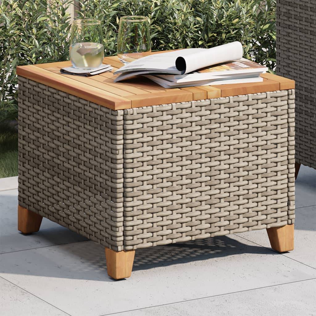 Prolenta Premium - Table bois composite  Janira Naturel  45 X 45 X 37 cm  - P87211N - Image 3
