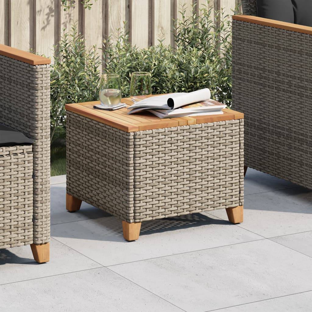 Prolenta Premium - Table bois composite  Janira Naturel  45 X 45 X 37 cm  - P87211N - Image 1