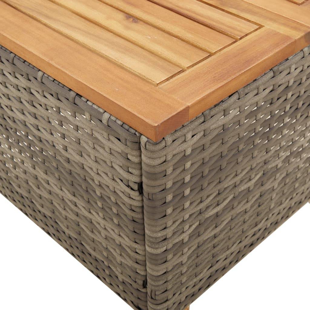 Prolenta Premium - Table bois composite  Janira Naturel  45 X 45 X 37 cm  - P87211N - Image 8