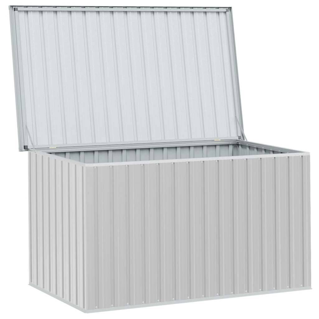 PANGIVO - Coffre de rangement acier galvanisé gris 171 x 99 x 93 cm - PANGIVO - Image 4