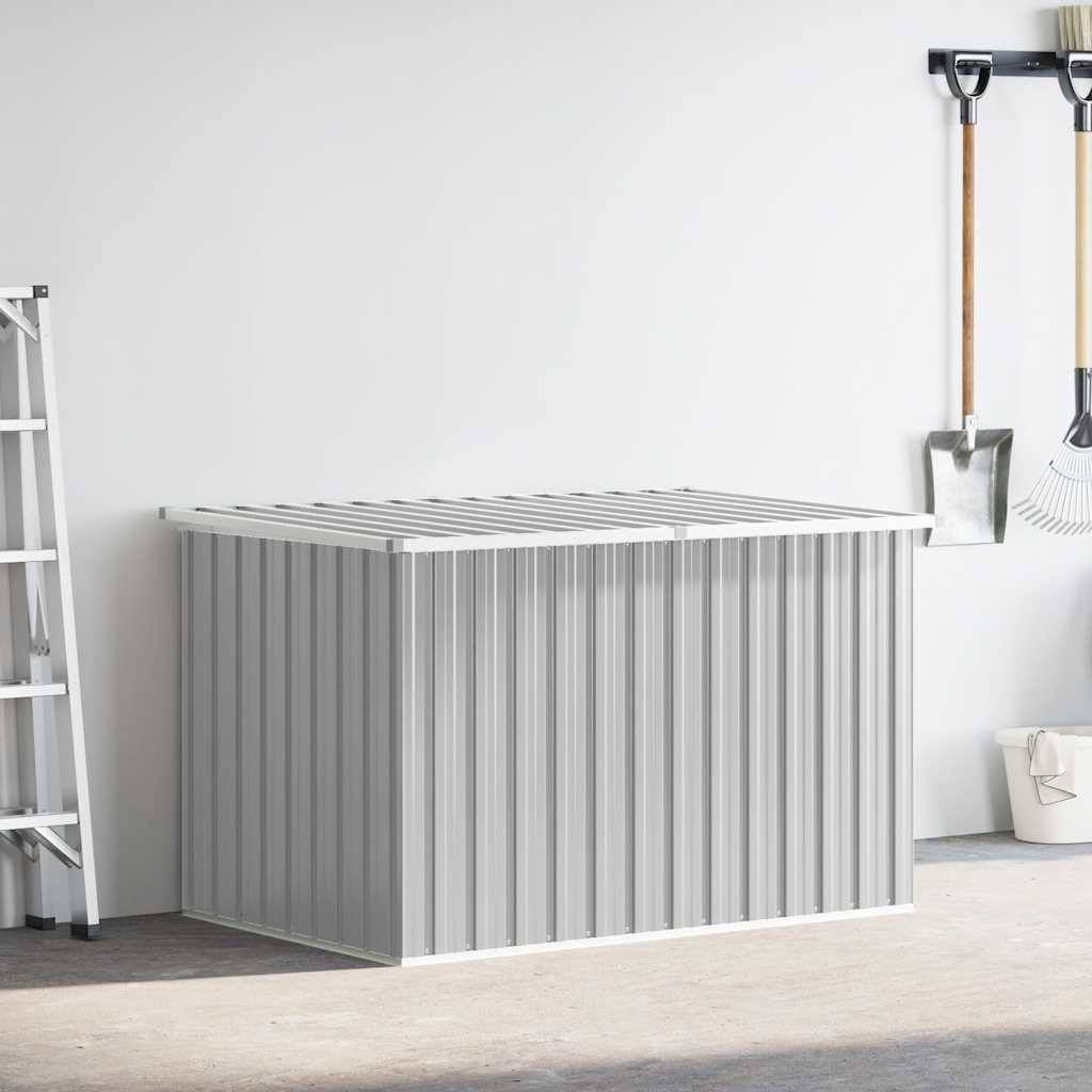 PANGIVO - Coffre de rangement acier galvanisé gris 171 x 99 x 93 cm - PANGIVO - Image 3