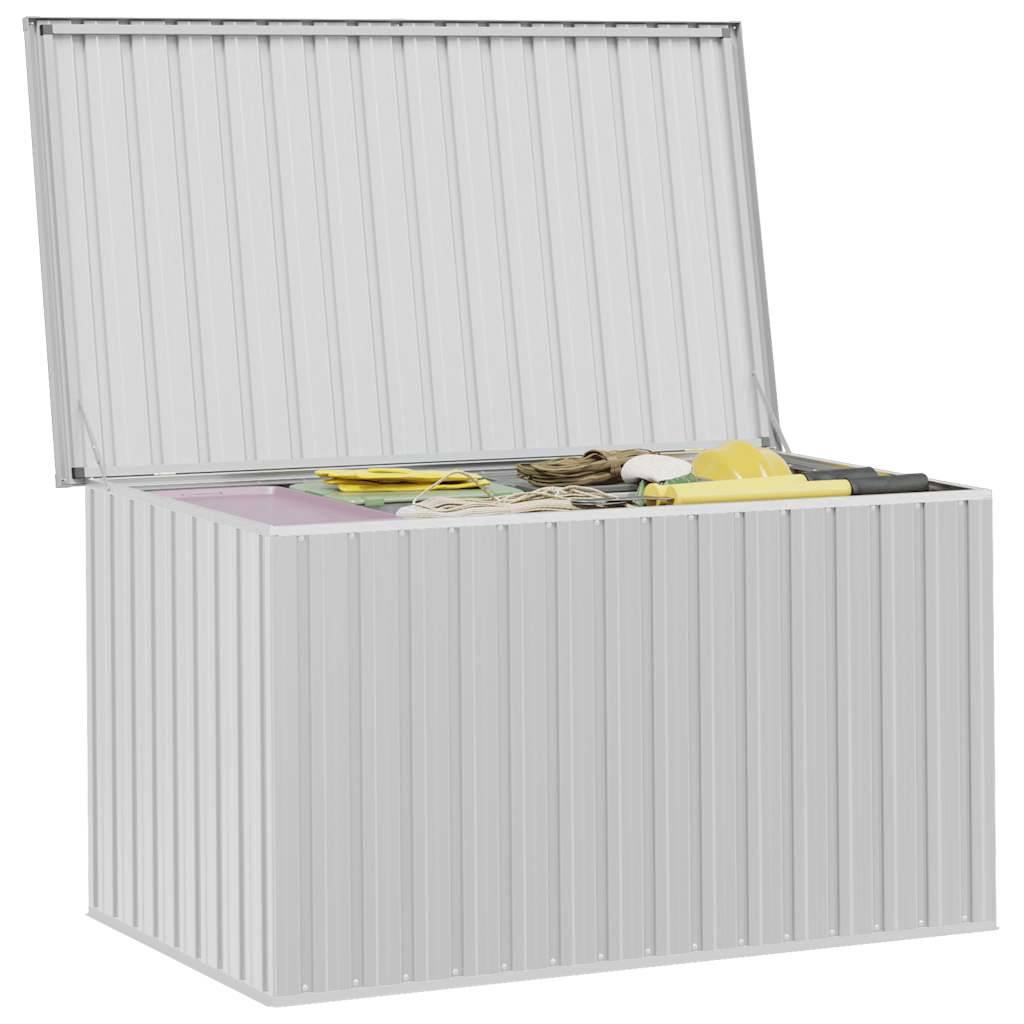 PANGIVO - Coffre de rangement acier galvanisé gris 171 x 99 x 93 cm - PANGIVO - Image 8