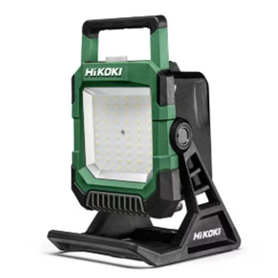 Projecteur de chantier 18V IP65 USB UB18DCW4Z Hikoki 4000 lm en carton Hikoki