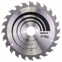 Bosch - Lame de scie circulaire BOSCH Optiline Wood Ø 30mm - 190 x 30 x 2,6 mm, 24 - 2 608 640 615 - Image 1