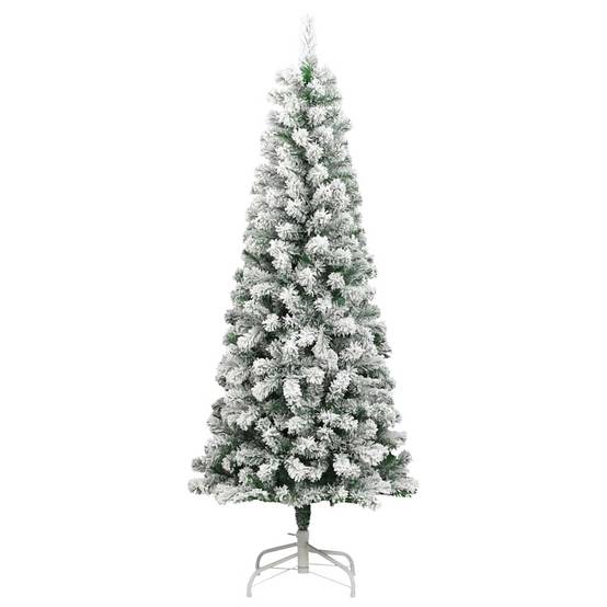 Sapin de Noël | Arbre de Noël artificiel à charnières avec neige floquée 180 cm Maison Chic - Image 1