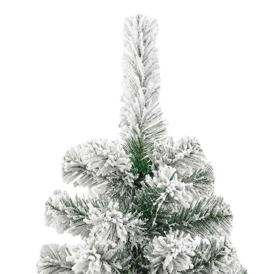 Sapin de Noël | Arbre de Noël artificiel à charnières avec neige floquée 180 cm Maison Chic - Image 4