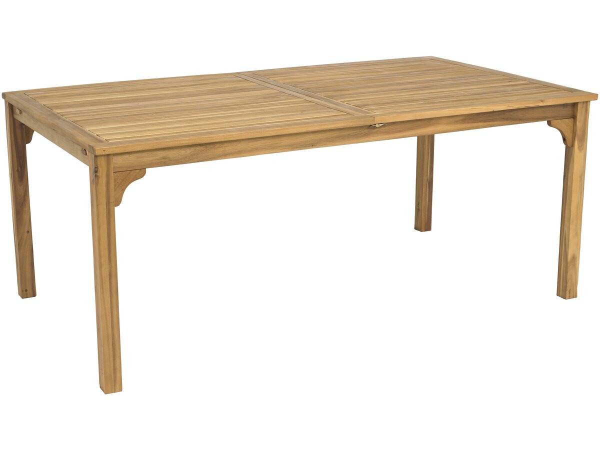 Habitat Et Jardin - Table De Jardin Extensible En Bois 180/240 Cm "valladolid" – 6 à 10 Places - Marron -habitat Et Jardin - Image 1