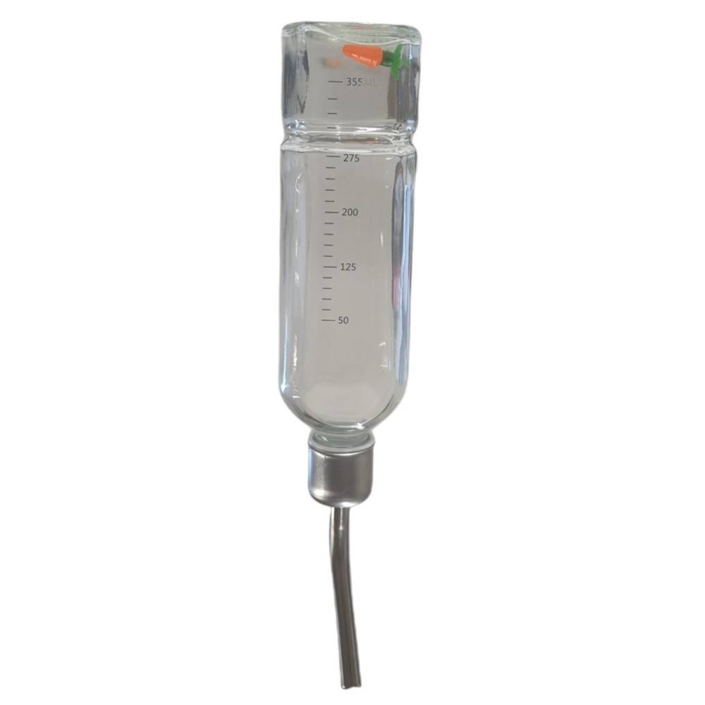 animallparadise - Biberon à eau en verre . contenance 355 ml. pour rongeurs. - Imagen 1