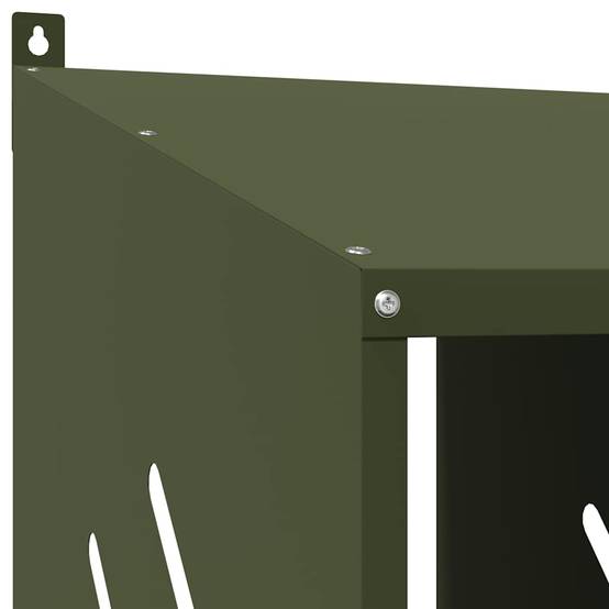 Pondoir à Poules 4 Compartiments en Métal Nichoir de Ponte Double Étage – ComfortXL Outdoor Living - Image 9