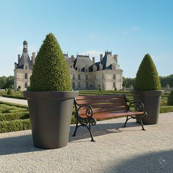 Pot de fleurs 760l delight - plast'up rotomoulage - Image 4