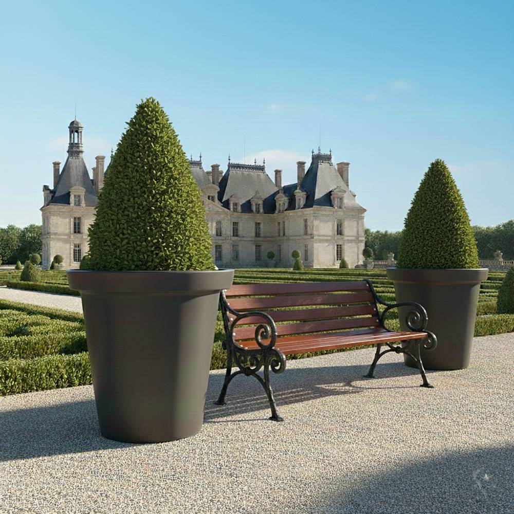 Pot de fleurs 760l delight - plast'up rotomoulage - Image 4