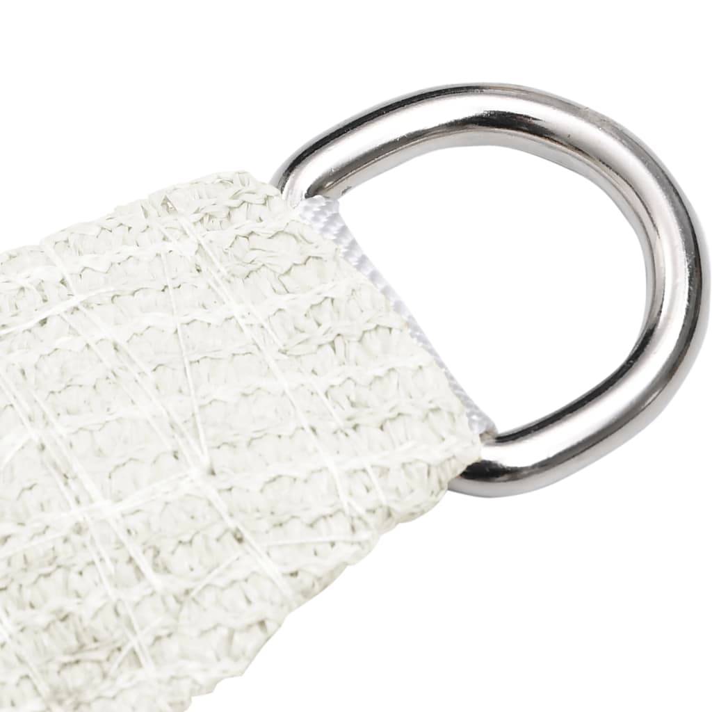 Helloshop26 - Voile toile d'ombrage parasol 160 g/m² PEHD 3 x 3 x 4,2 m blanc - Imagen 4