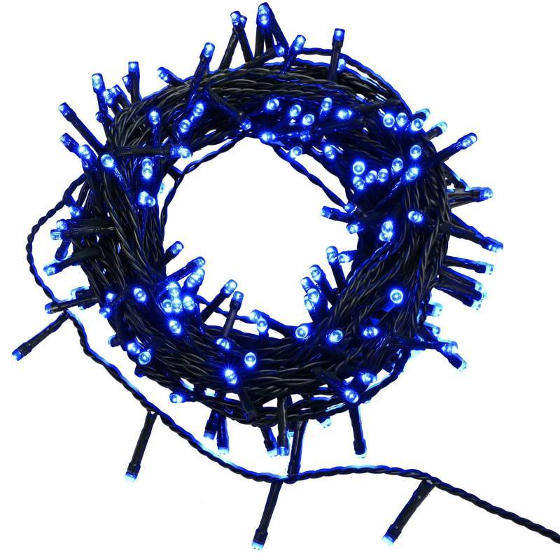Lotti - Guirlande led bleue 25 mètres 360 mini led 8 programmes Lotti - Imagen 1