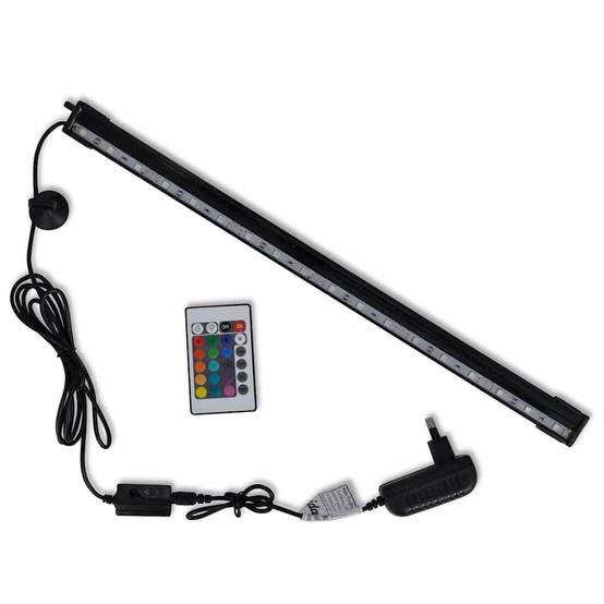 Lampe LED Aquarium Submersible Effet Bulles et Lumière Ambiance RGB 48 cm - ComfortXL Outdoor Living - Image 4