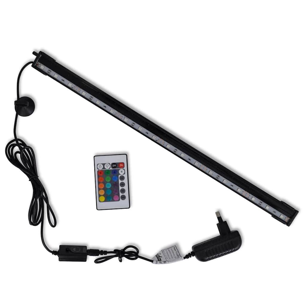Lampe LED Aquarium Submersible Effet Bulles et Lumière Ambiance RGB 48 cm - ComfortXL Outdoor Living - Image 4