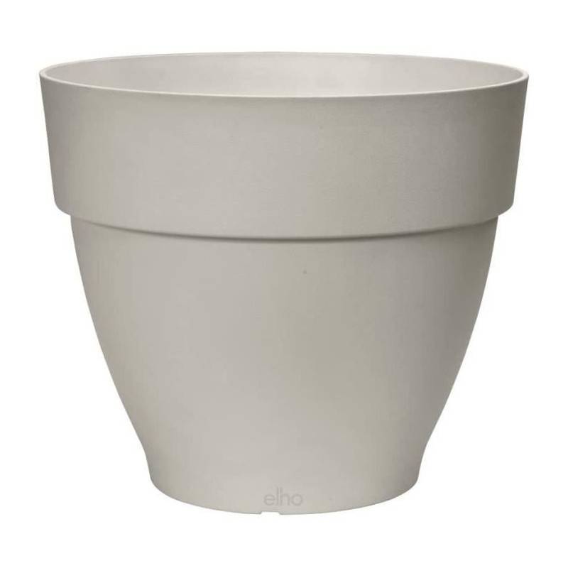 Elho - Pot De Fleurs Rond Vibia - Plastique Réservoir - ø35 - Blanc - Imagen 2
