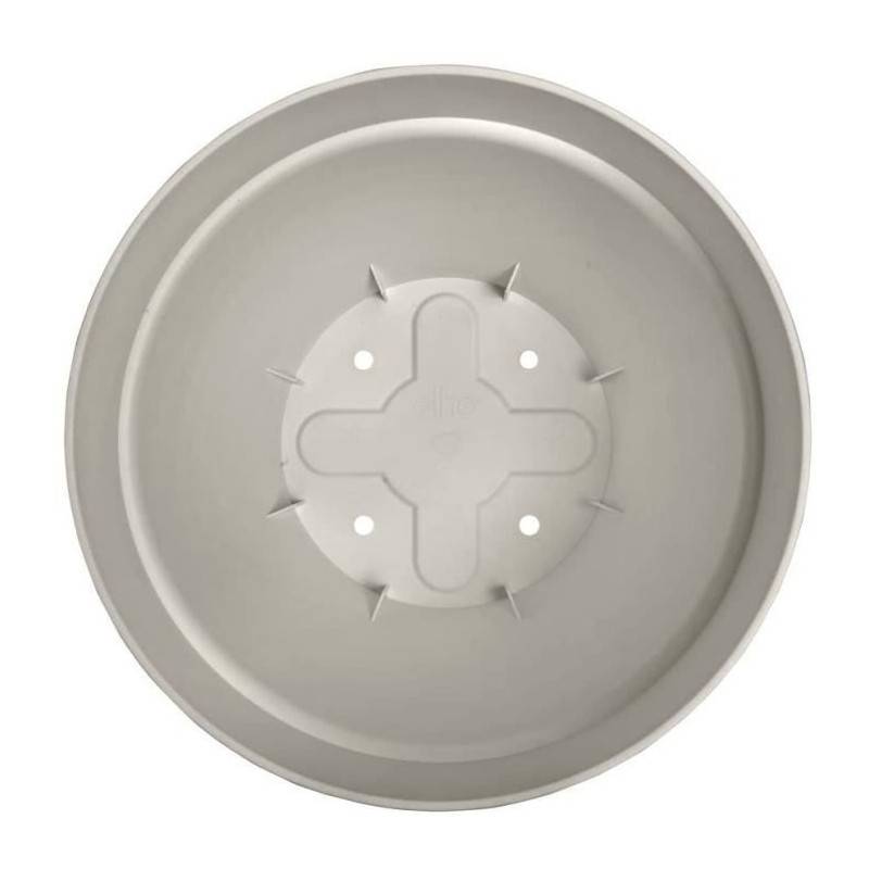 Elho - Pot De Fleurs Rond Vibia - Plastique Réservoir - ø35 - Blanc - Imagen 4