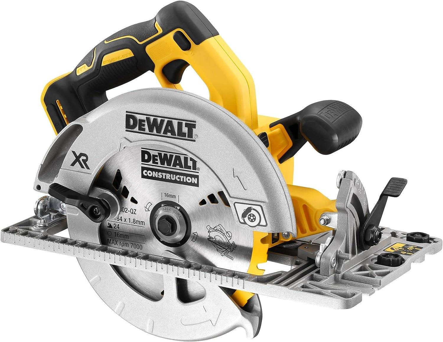 Scie circulaire XR 18V 184 mm - DEWALT - sans batterie ni chargeur - coffret - DCS572NT-XJ - Image 2