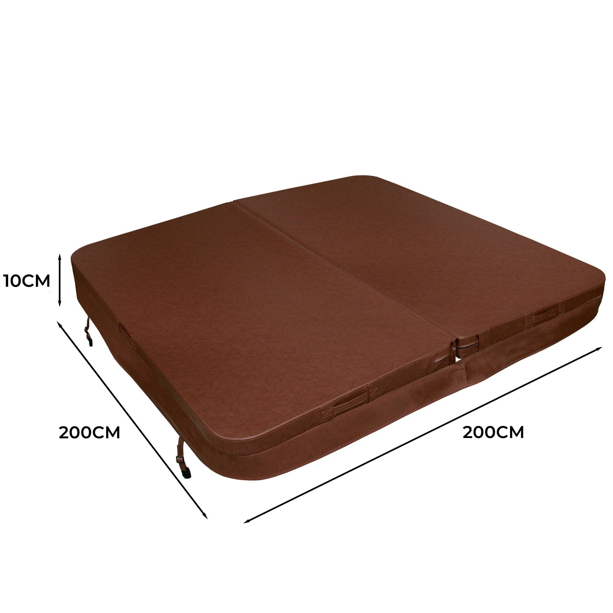 Monster Racking - Couverture de Jacuzzi 2m - Marron - Imagen 4