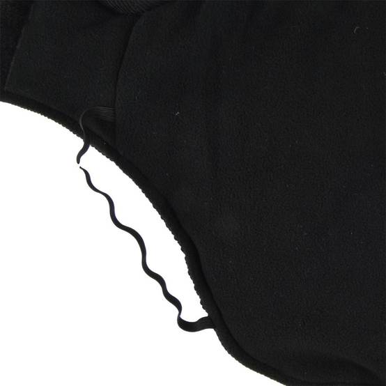 Love Story - Manteau Pour Chien "Velours Côtelé" 35cm Noir - Image 3