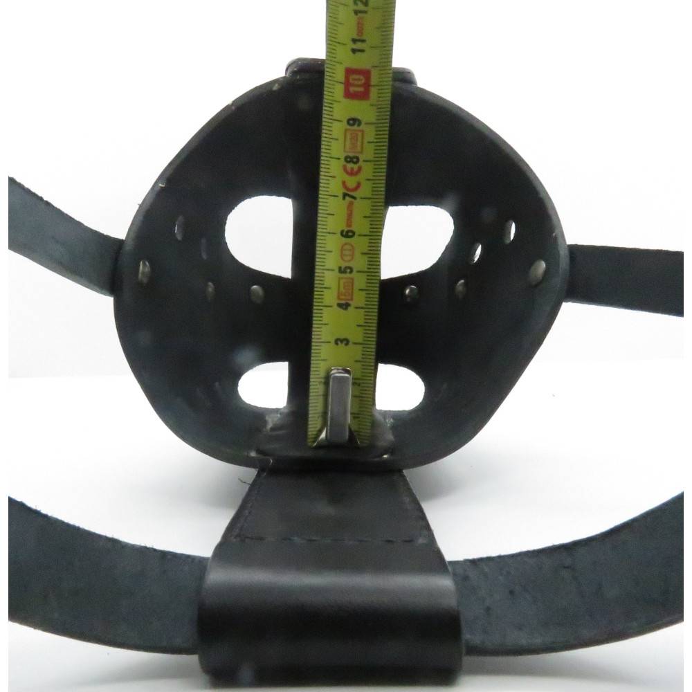 Muselière en cuir pour rottweiler pour chien. - Imagen 6