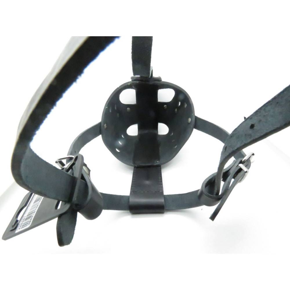 Muselière en cuir pour rottweiler pour chien. - Imagen 9