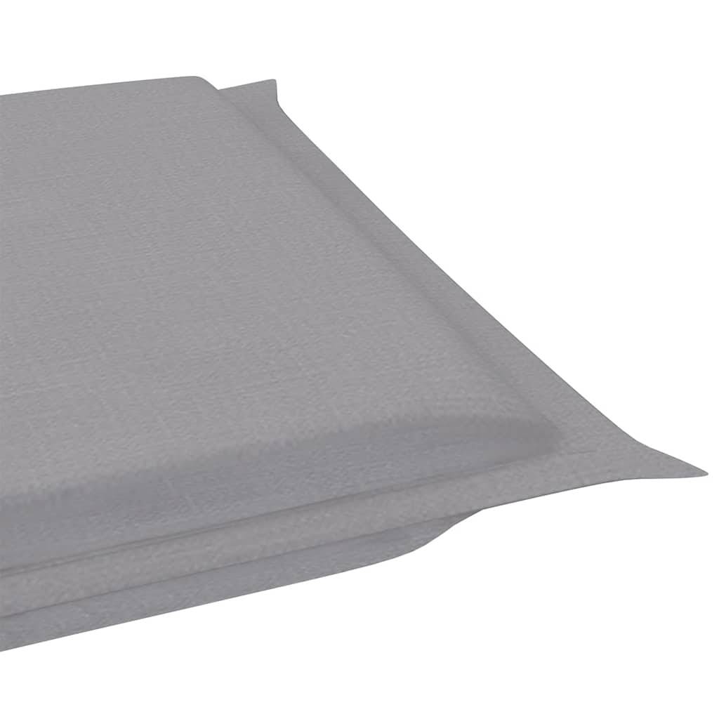 Lot 2 Chaises Longues Pliables Bois Acacia Terrasse Coussins Gris - ComfortXL Outdoor Living - Image 7