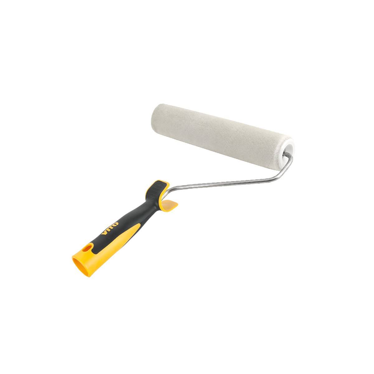 KIT 8 Outils Peinture Seau 16L. Film masquage Bâche protection 2 rouleaux Rouleau finition 2 Brosses VITO - Imagen 2