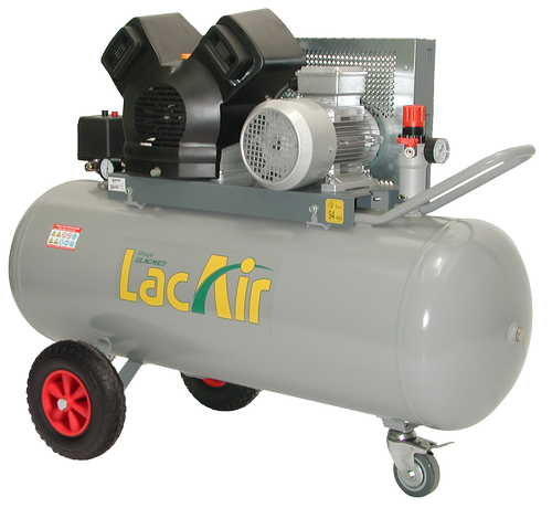 Compresseur mobile TwinAir 28/150T LACME 28 m³/h triphasé 150L 11 bar - 463400
