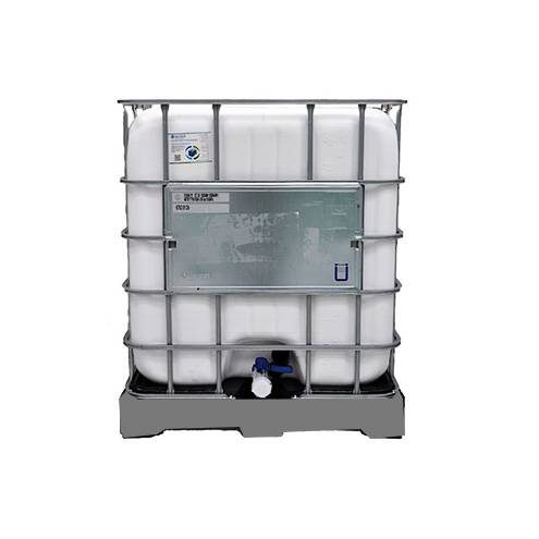 Cuve de stockage 1000l ibc poche neuve grillagée opaque blanche - Imagen 3