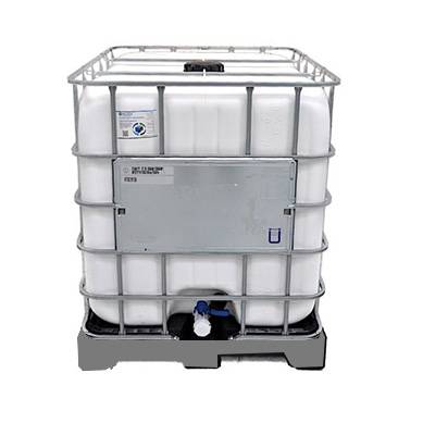Cuve de stockage 1000l ibc poche neuve grillagée opaque blanche - Imagen 2