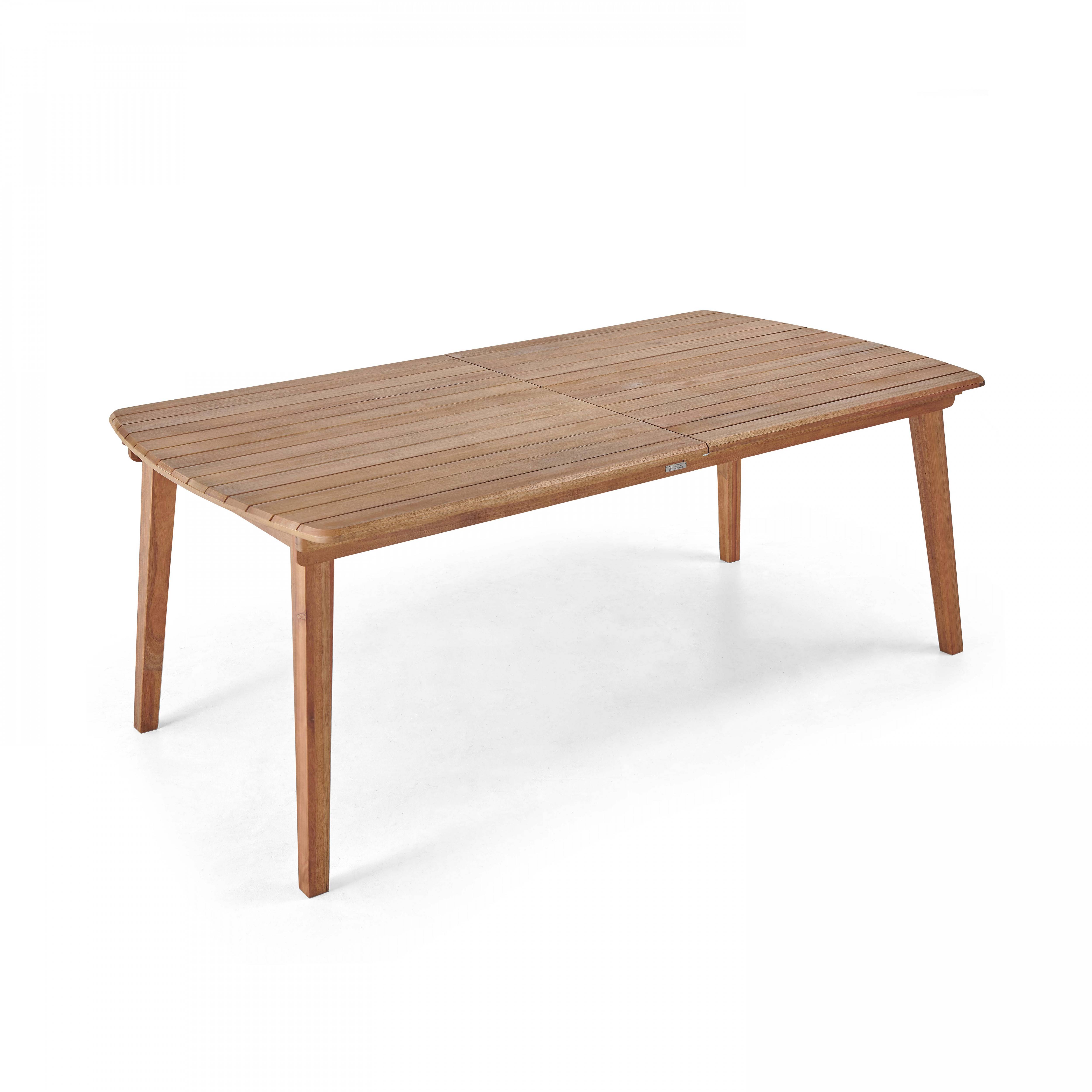 Oviala - Table de terrasse extensible en bois d'eucalyptus 8 à 10 places Canet - Oviala - Image 4