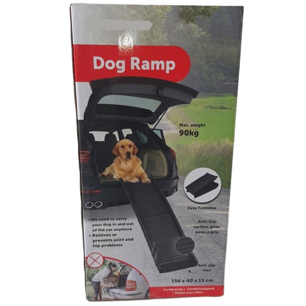 Flamingo - Rampe  Zenna pliable en plastique 156x40x15cm max 90 kg pour chien - Imagen 2