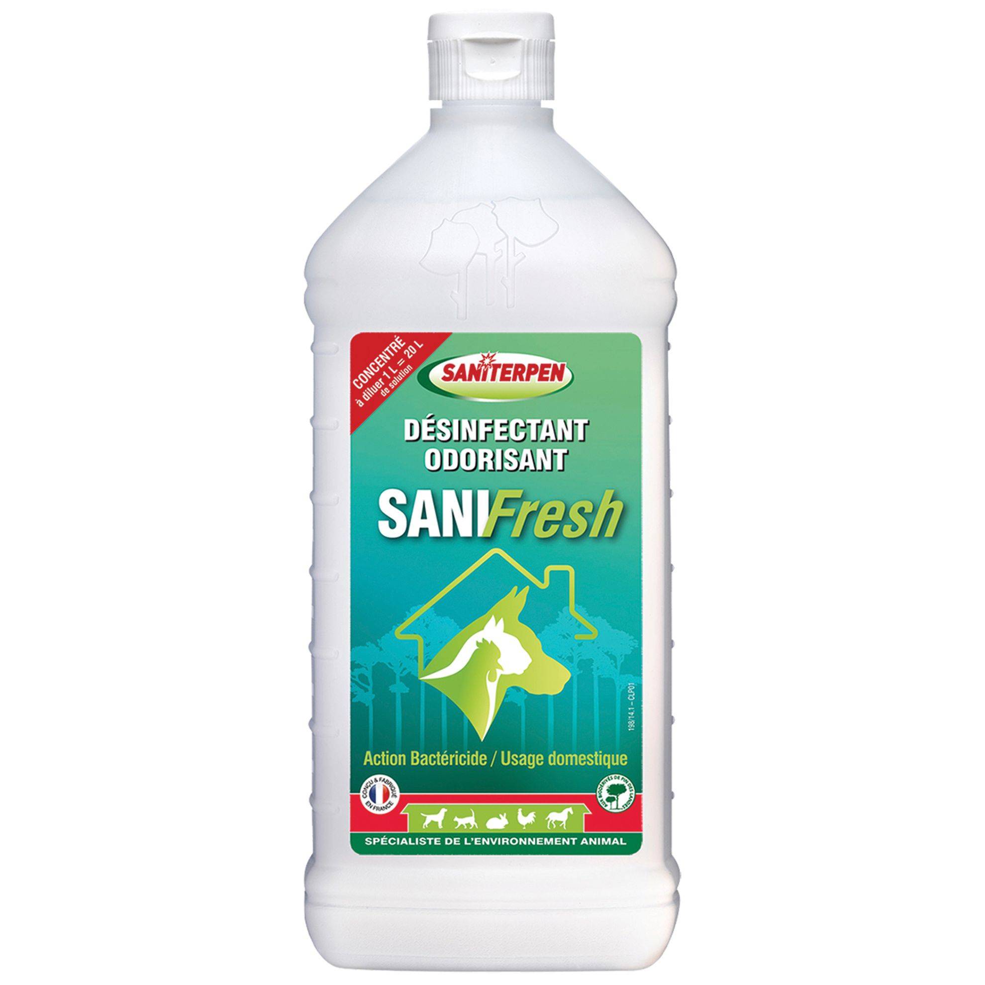 Saniterpen - Désinfectant Sanifresh Saniterpen - 1L SANITERPEN